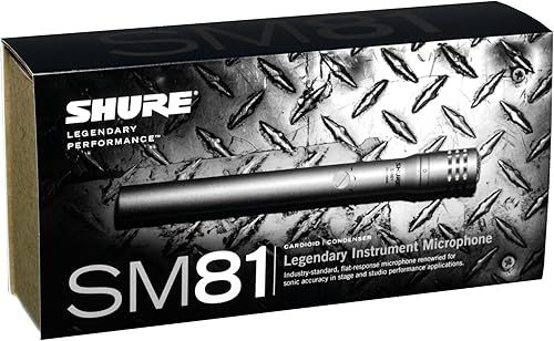 Miniatura 2 de Shure SM81-LC, micrófono de condensador cardioide