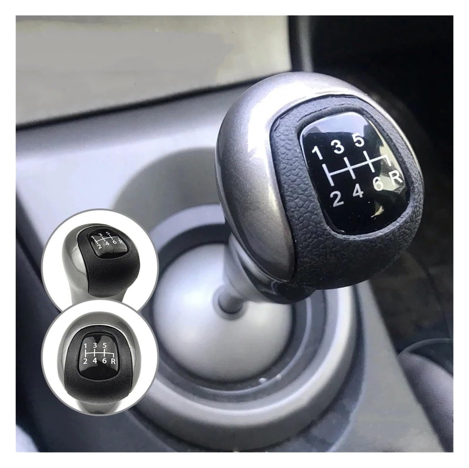 QMTVFSRH Car Gear Shift Knob for Civic 2006 2007 2008 2009 2010 2011 54102-SNA-A81 Car Gear Shift Knob Manual Handle