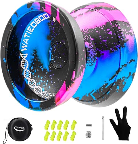 Miniatura 8 de WATIEOBOO Yoyo Trick Yoyo - Rodamiento Yoyo profesional sensible para niños, principiantes, rodamientos Yoyo que no responden para adultos,