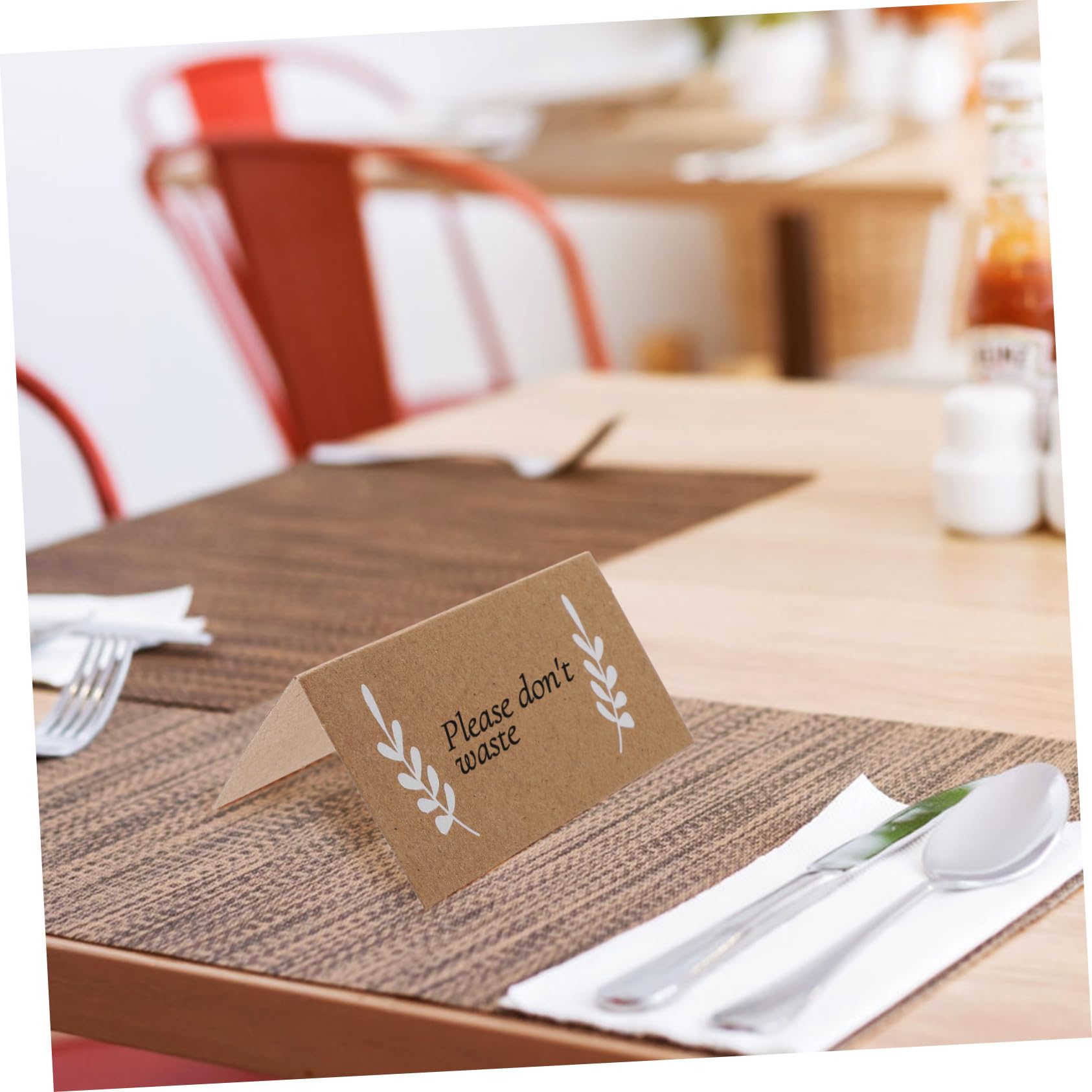 Operitacx 3 Sätze Sitzplatzkarten Visitenkarte Namenskärtchen Wedding Decor Hochzeitskarten Party Decoration Platte Du Faltbare Platzkarten Namenskarten Für Den Tisch Papier 100 Stück * 3