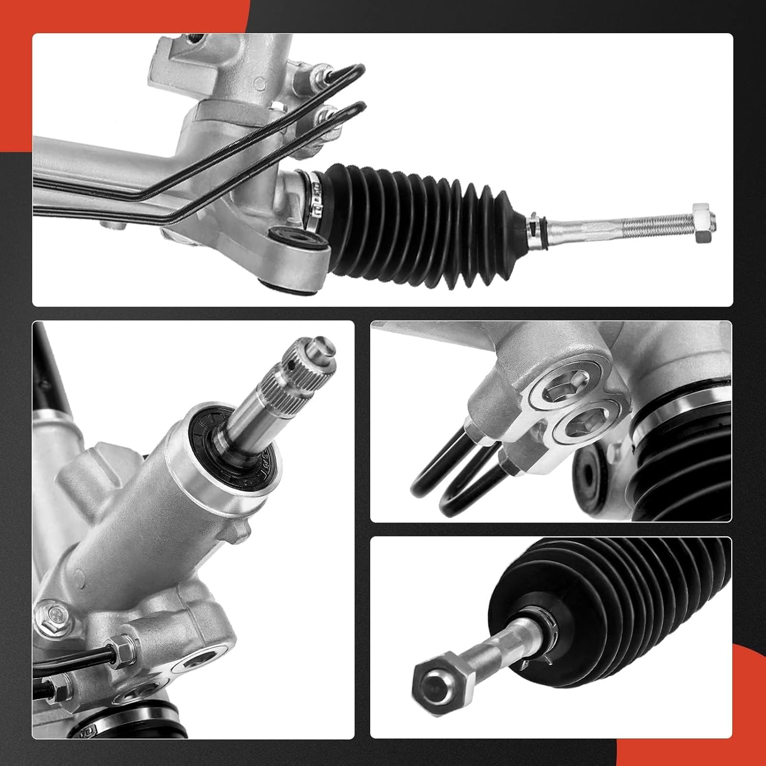 A-Premium - Hydraulic Power Steering Rack and Pinion Compatible with Honda Civic 2006 2007 2008 2009 2010, 1.8L