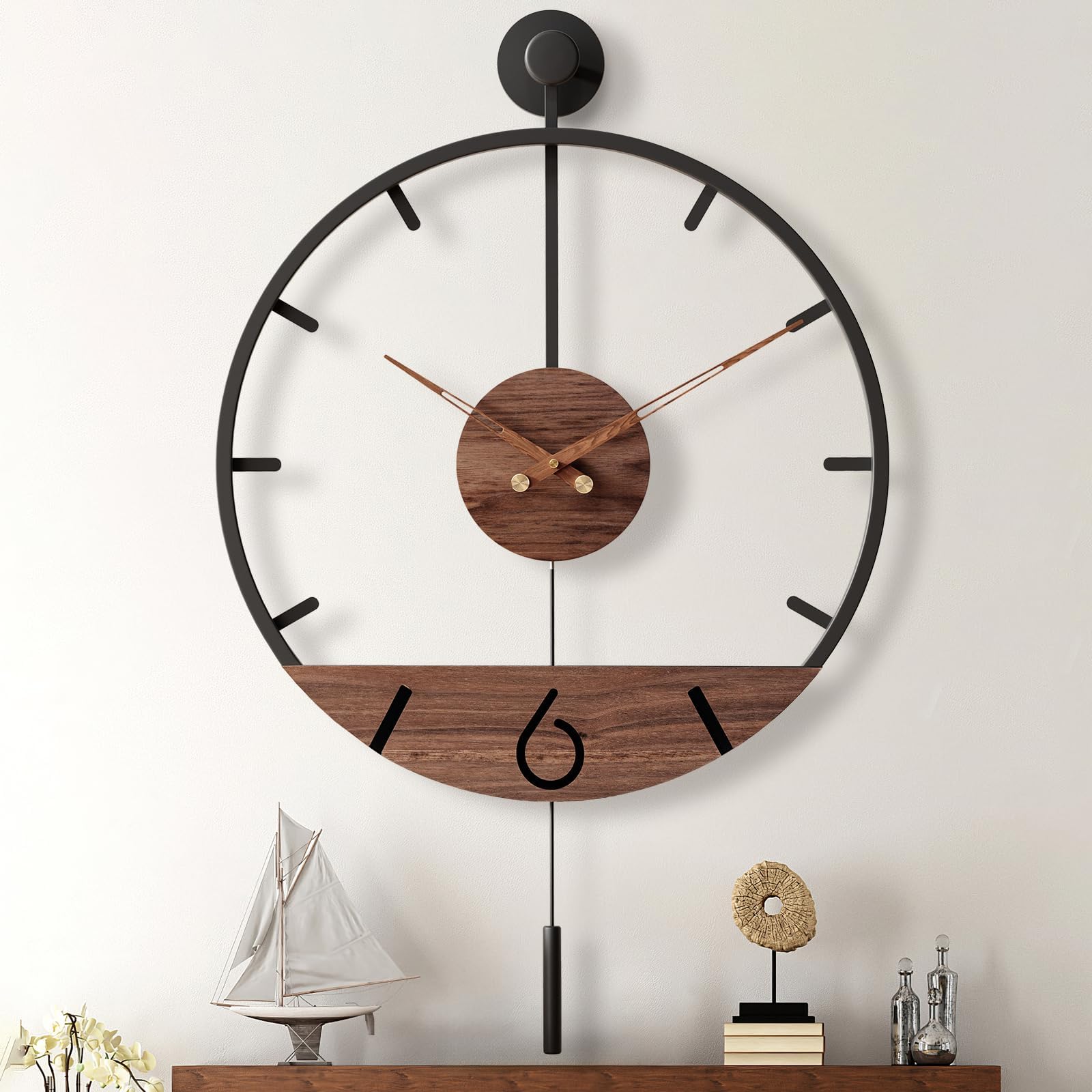 Amazon.com: Pytha Sight 34.6×24 Inch Large Modern Decorative Pendulum ...