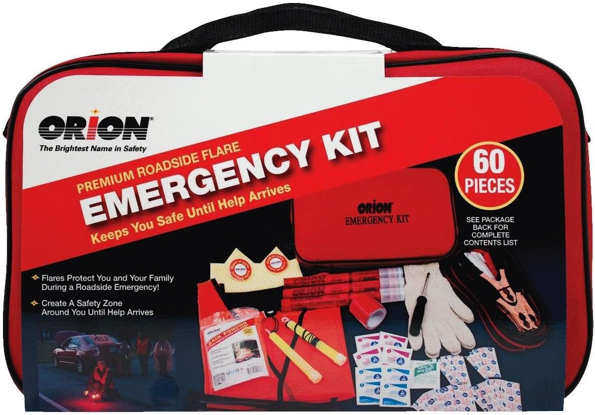 Road Flare Emergency Kit, 60-Pc.