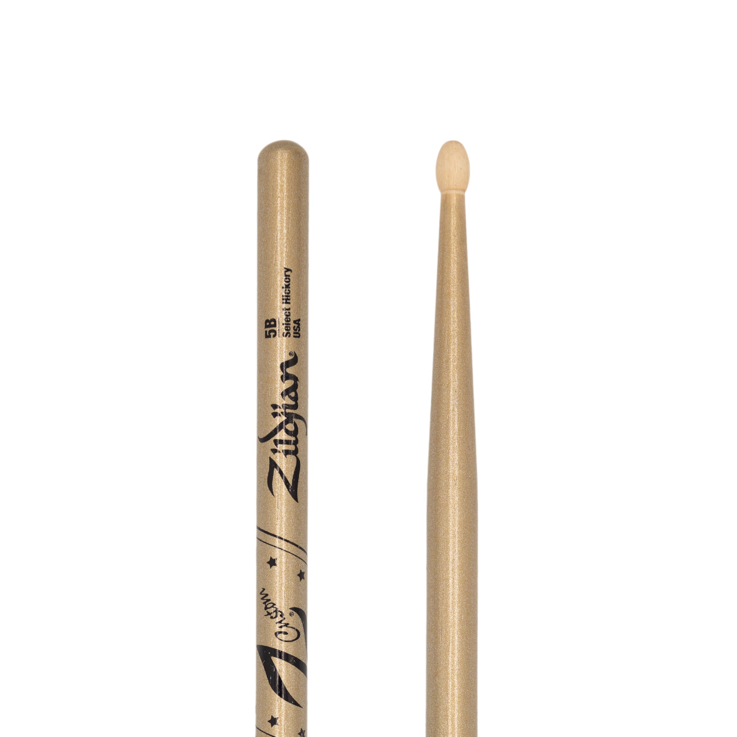 Z Custom Limited Edition - 5B Gold Chroma Drumsticks (Z5BCG-ZC) - Image 3
