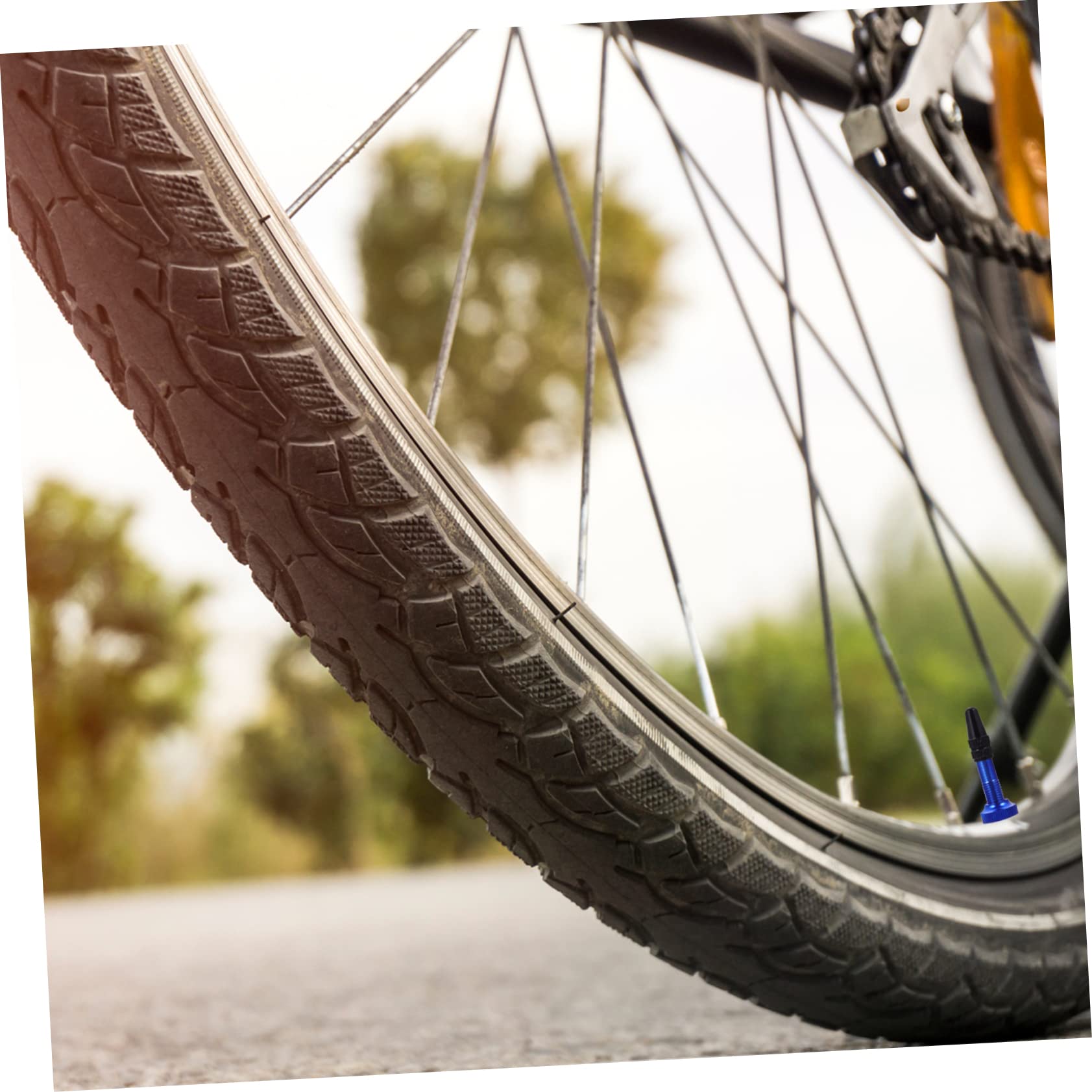 SOESFOUFU Cycling Air Nozzle 1 Set Bike Tubeless Valve Stems Vacuum Tire Valves Craftsmanship