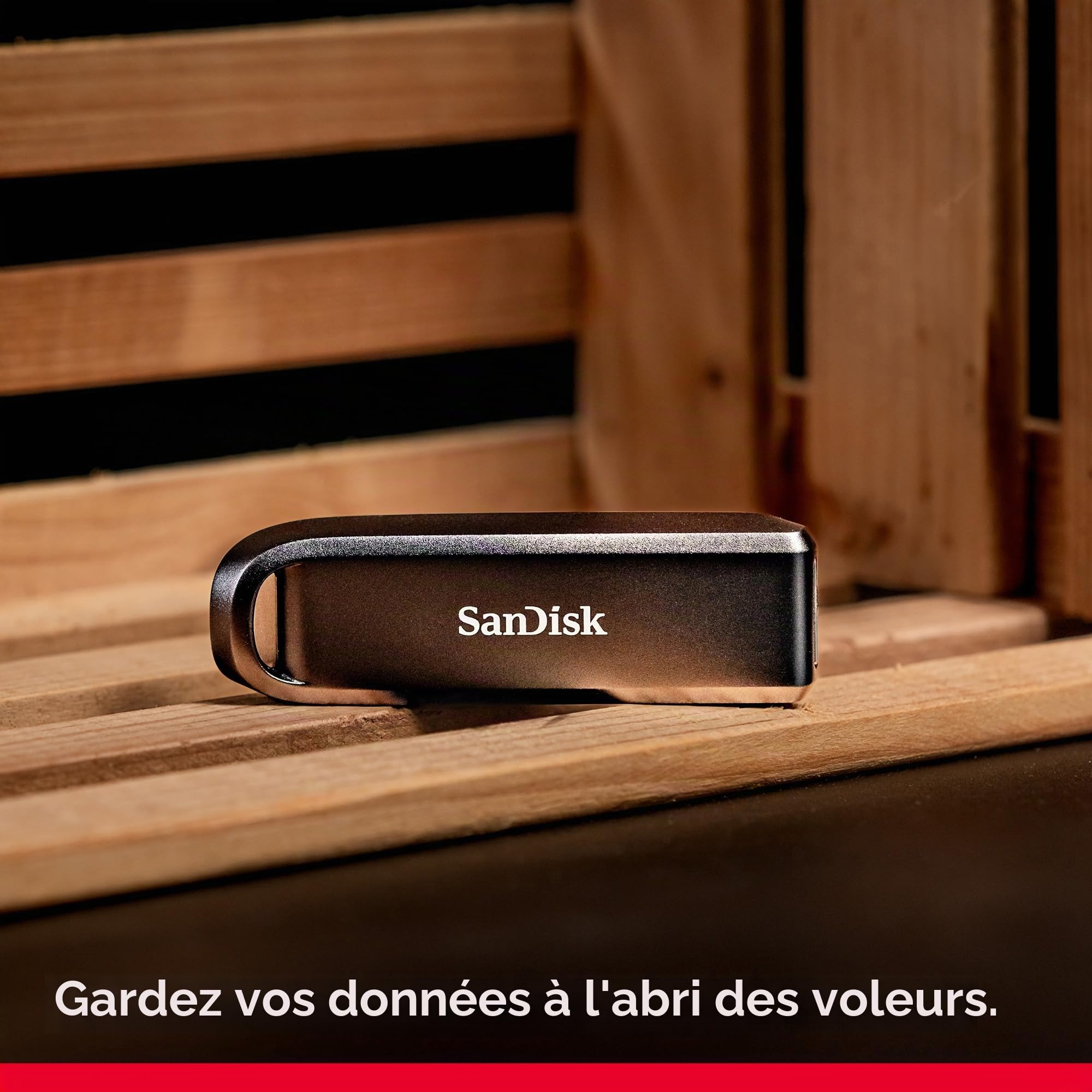 SANDISK Extreme Pro 256 Go High-Performance Clé USB Type-A (Jusqu’à 1000 Mo/s en Lecture et Jusqu’à 900 Mo/s en écriture, RescuePRO Deluxe)