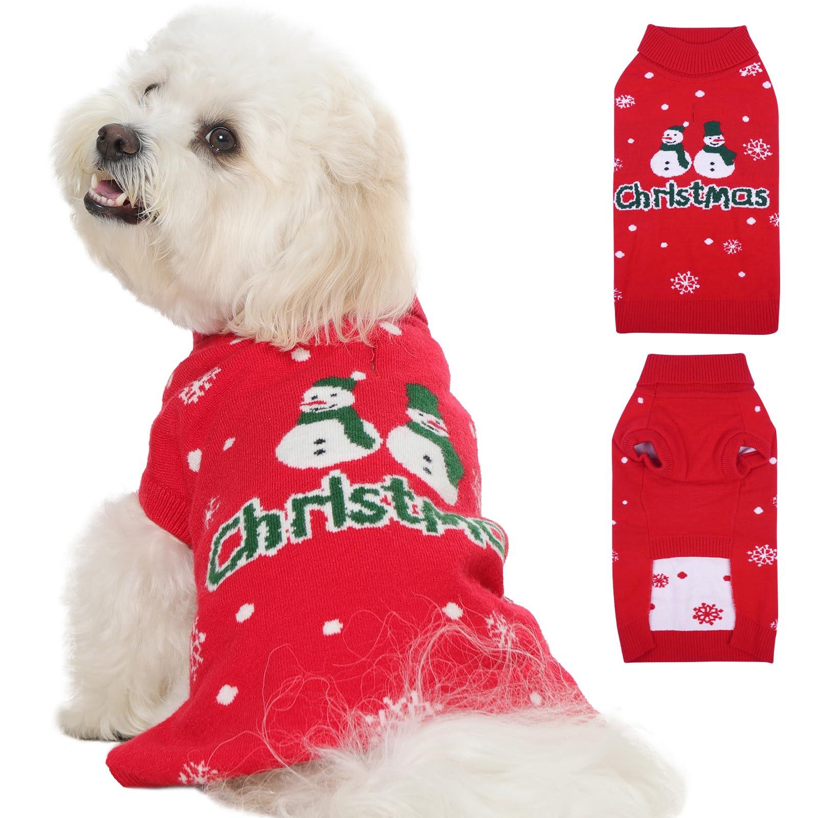 Pull pour chien frileux contre le froid et les frissons en promenade