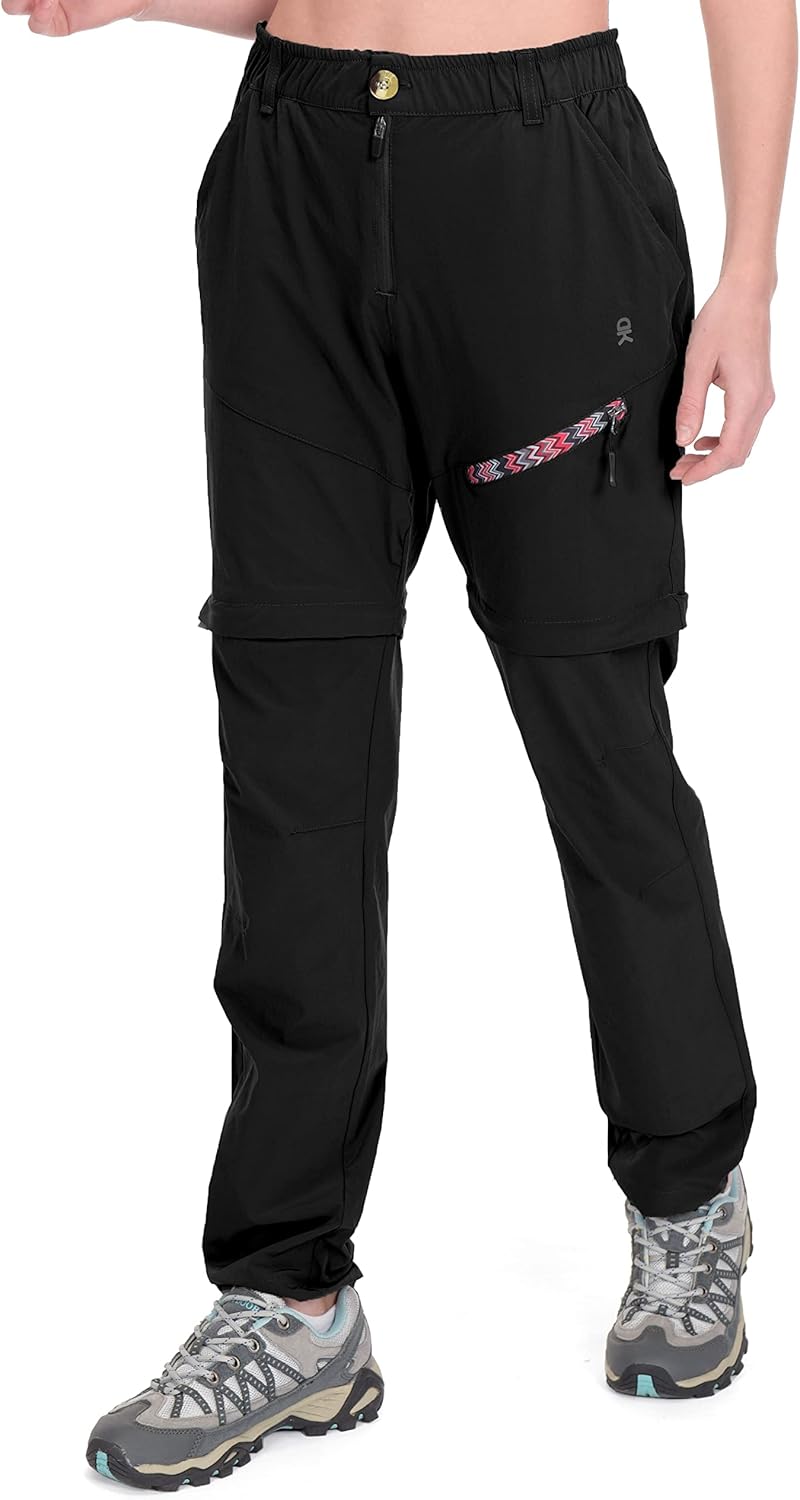 Little Donkey Andy Women's Hiking Pants Lightweight Convertible Zip-Off Pants Quick Dry UPF 50