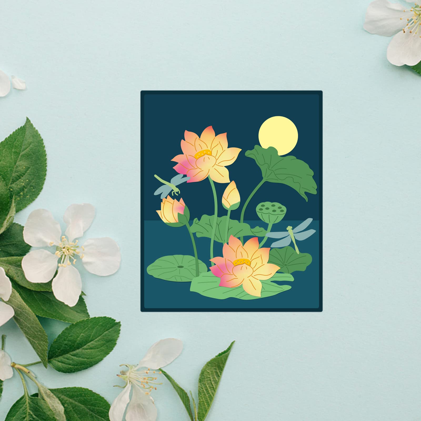 Tree Circle Metal Cutting Dies For Card Making - Perfect For Scrapbooking, Wedding Cards & DIY Paper Crafts