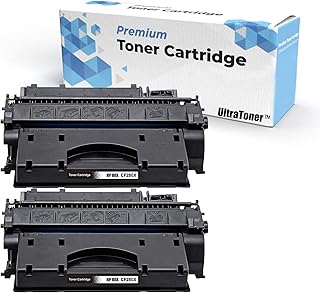 2 PK Ultra Toner® Compatible Replacement for HP 80X CF280X hp80x cf280x High Yield Black Toner Cartridge for HP Laserjet Pro 400 M401dn M401dne M401dw M401n MFP M425dn MFP M425dw