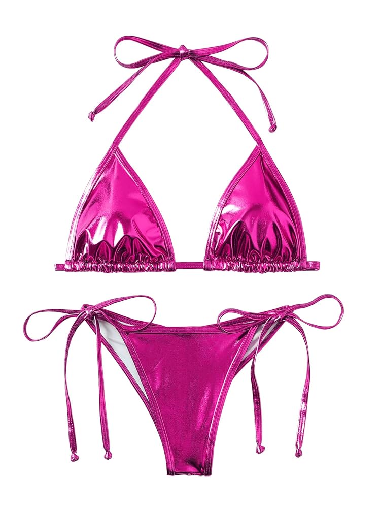 ビキニ PISCESS : 25SS / Shining Triangle Bikini (2colors) ビキニ PISCESS : 25SS / Shining Triangle Bikini (2colors