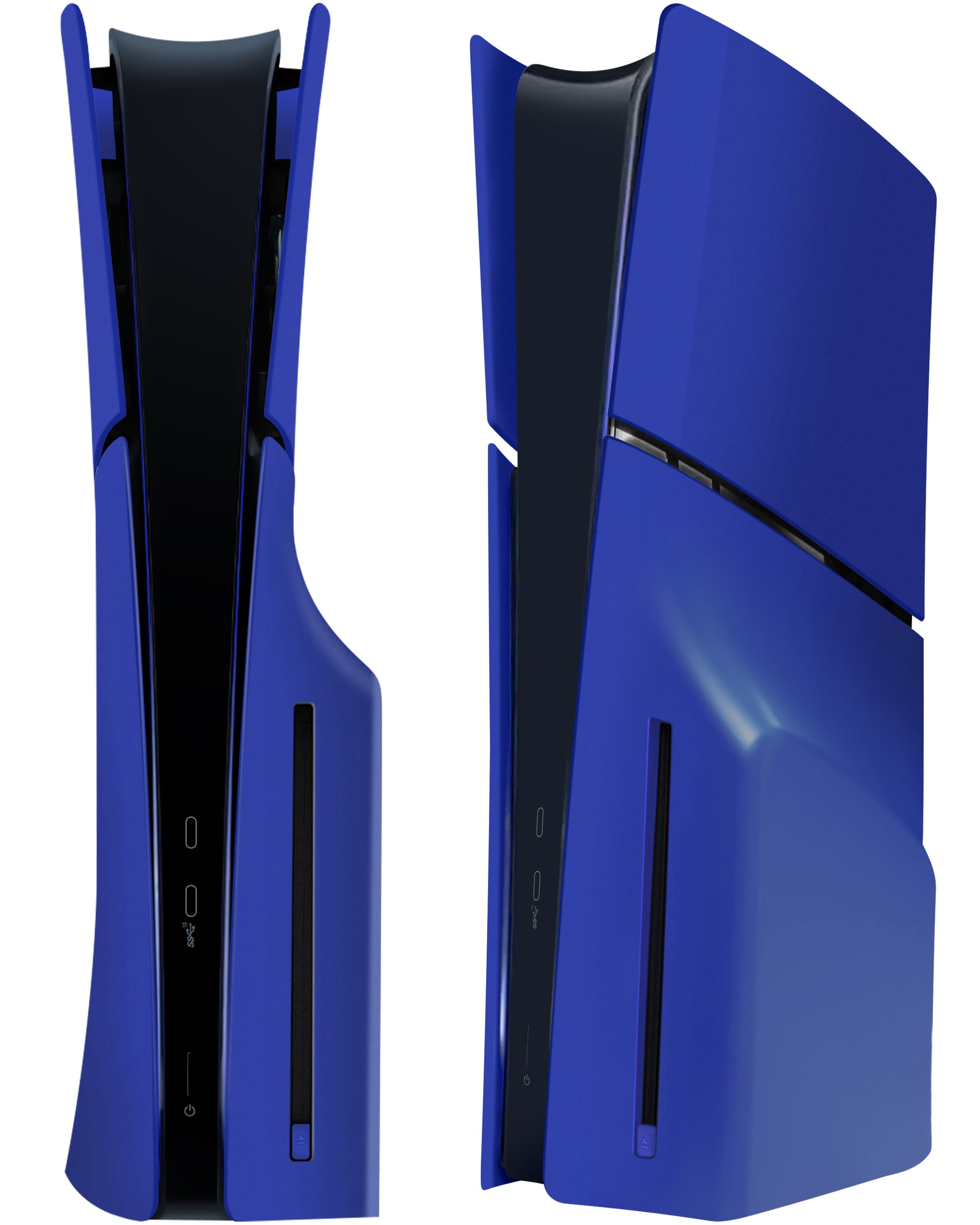 Joso Placa frontal para PS5 Slim Disc Edition, antiarañazos, carcasa de repuesto a prueba de polvo, cubierta de piel apta para PS5 Slim Console, placas para PS5 Slim accesorios, fácil instalación