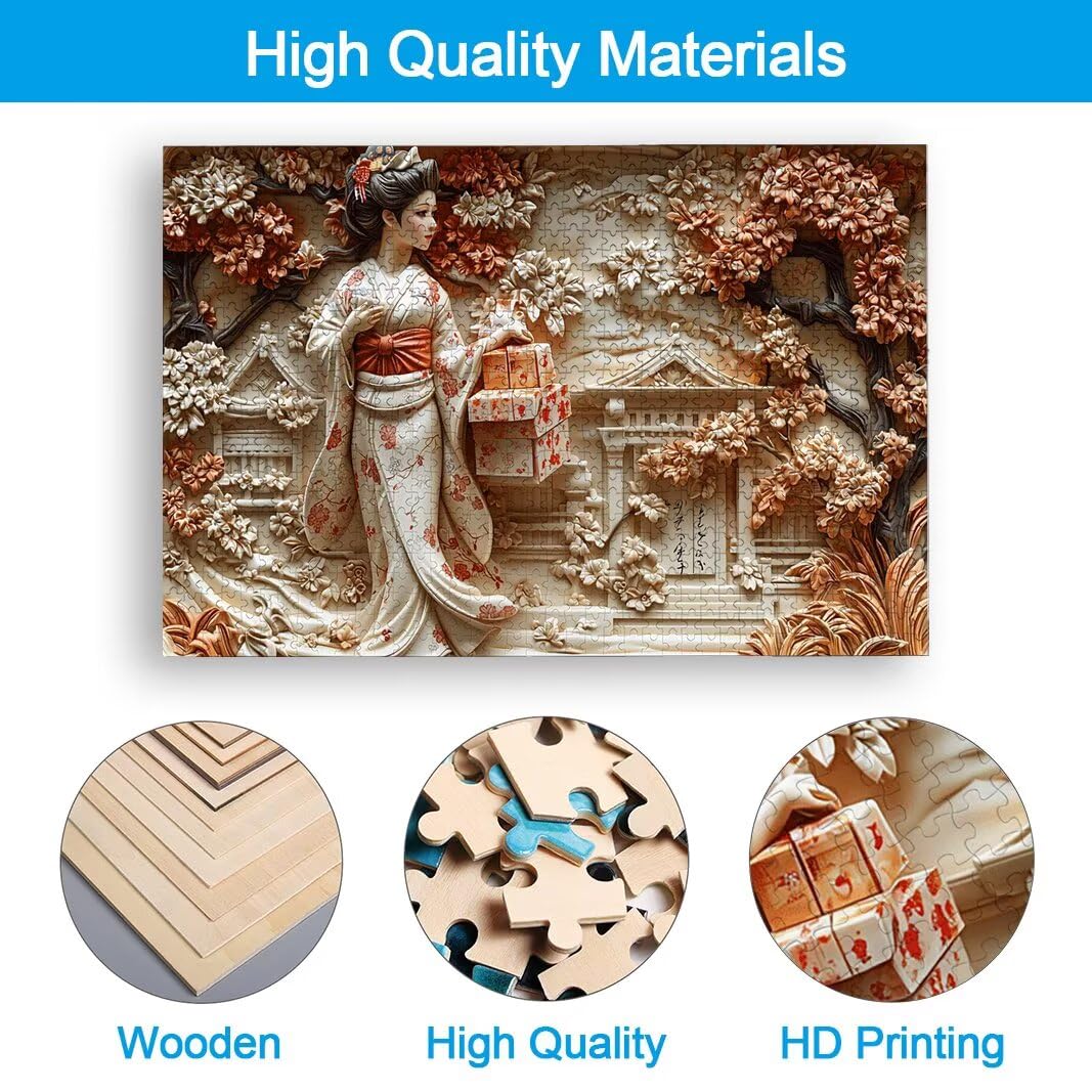Puzzle Japón, Puzzle 1500 Piezas para Adultos, Regalo Mujer/Hombre -2305