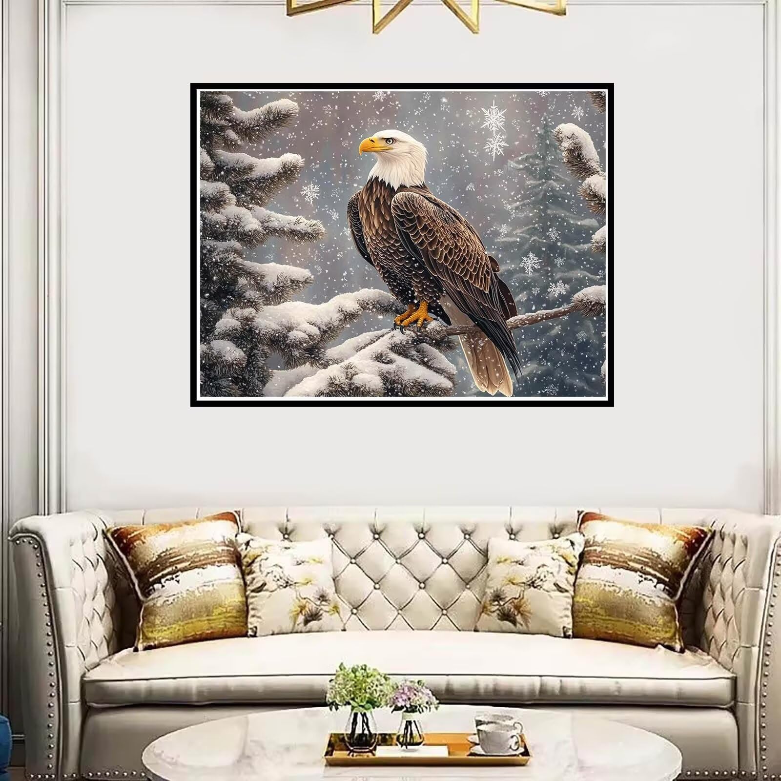 Pecora Dipingere Con I Nueri Adulti, Paint By Nubers Ontagna, Fai-da-Te Hobby Creativi Adulti