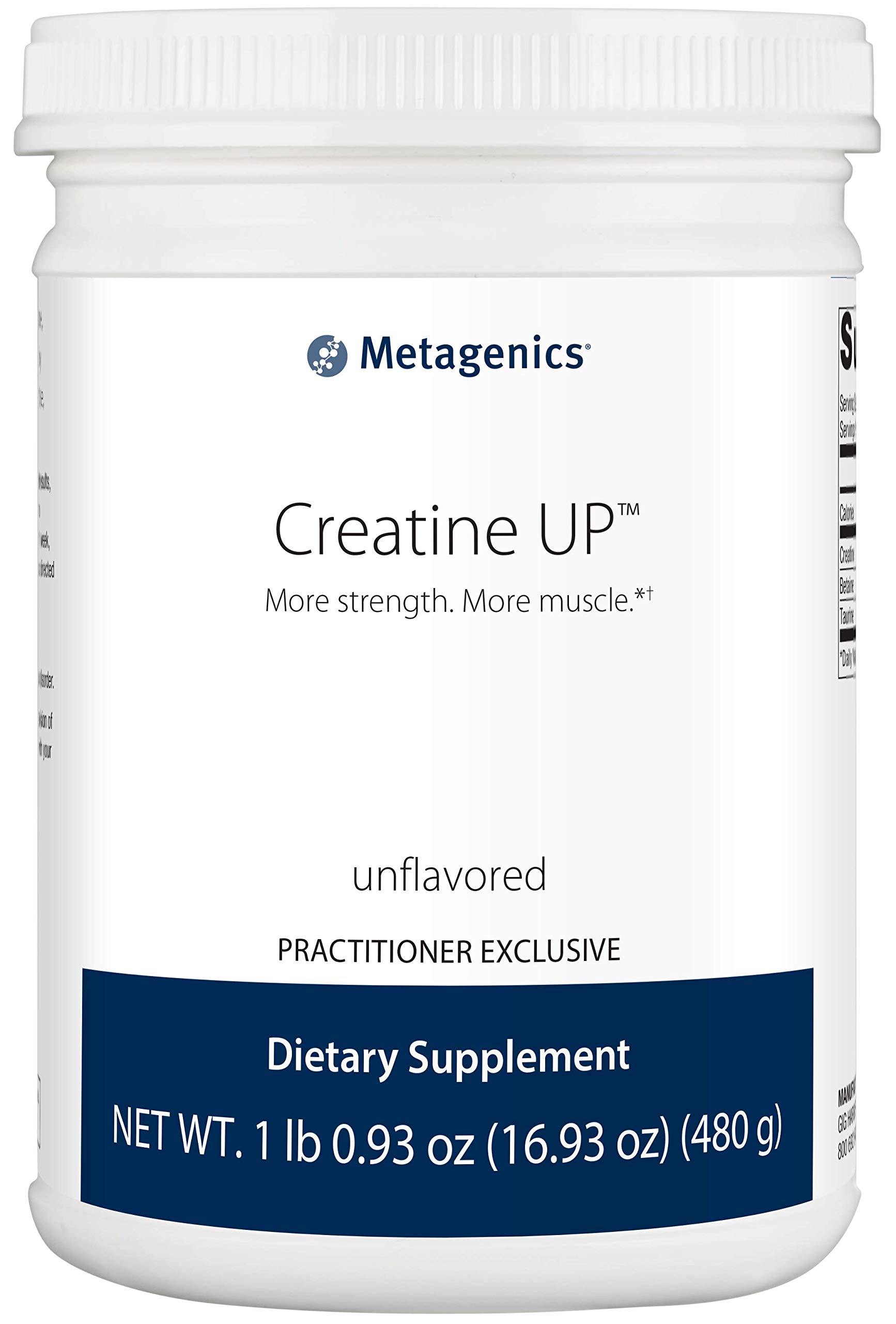 Metagenics - Creatine UP Powder, Creatine Monohydrate, Taurine, and Betaine, 60 Servings