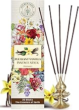 VITMINVEDA Vanilla Incense Stick, 10 Sticks (Pack of 1), Luxury Incense, Natural Ayurvedic Incense for Puja Prayer (Stand Not Included)