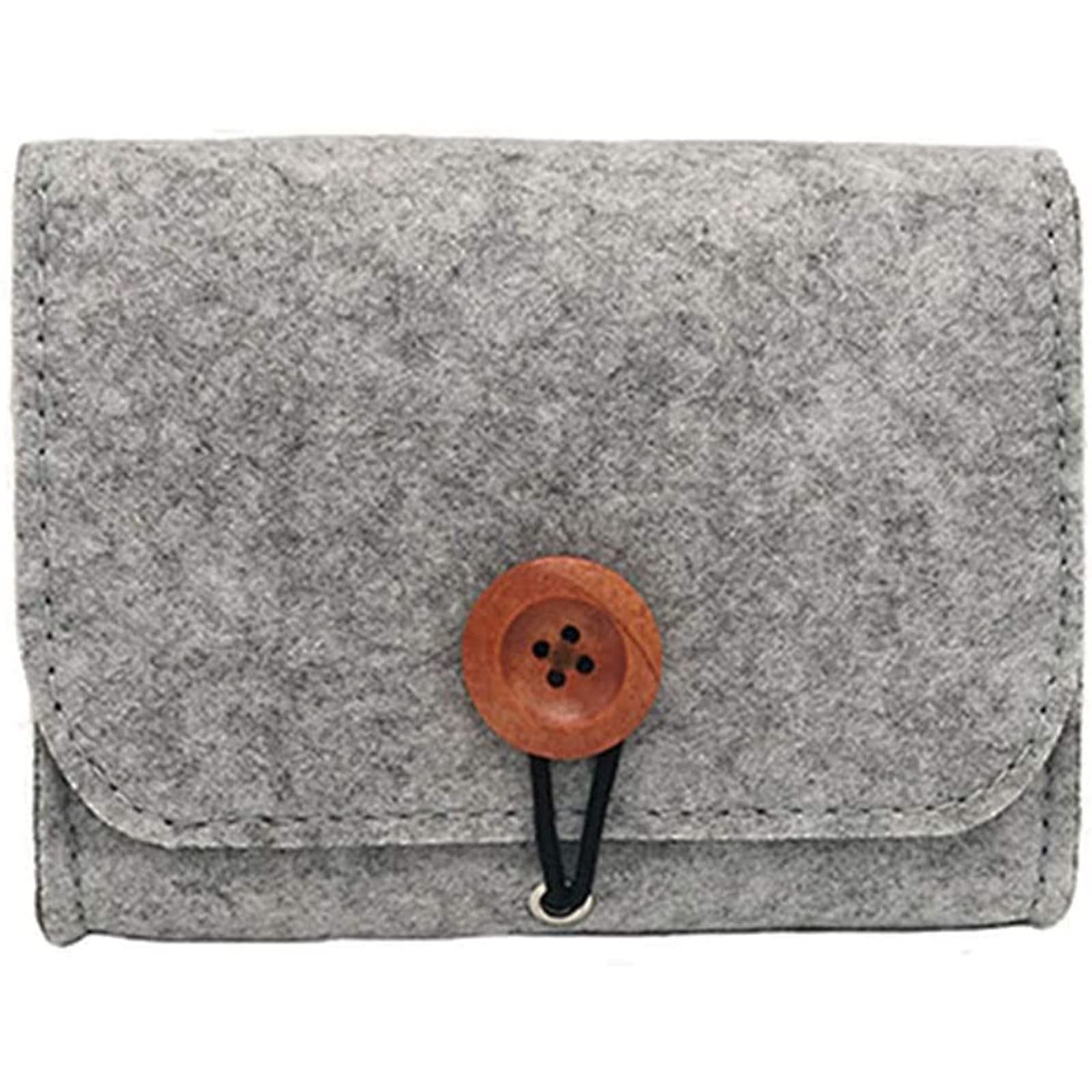 KMDJG Essential Oil Carrying Case for 6 Bottles, 5ML / 10ML / 15ML Essential Oils Travel Organizer Storage Pouch Bag
