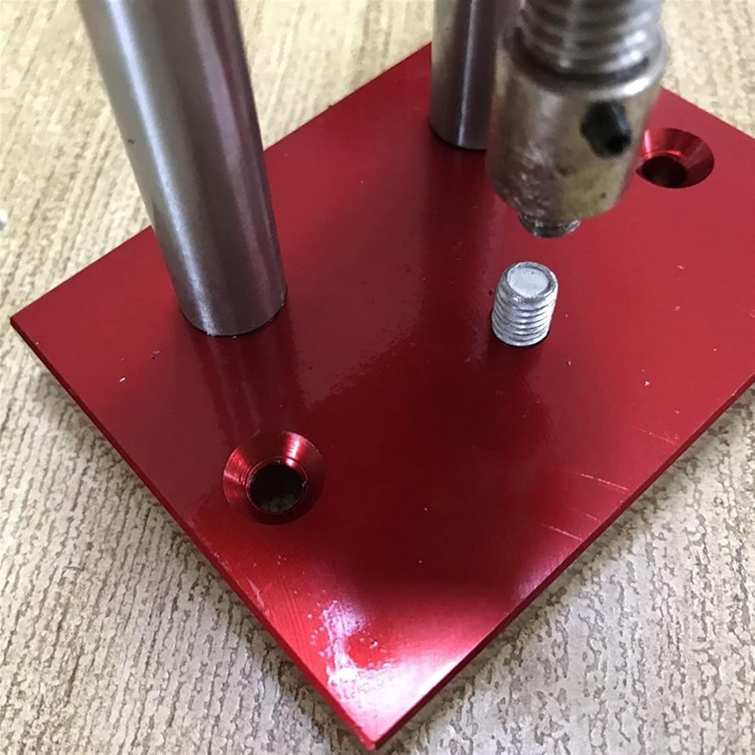Heavy-Duty Watch Repair Tool Kit with 12 Nylon Molds - Medium Case Pressing Tool for Precision Watchmaking & Repair