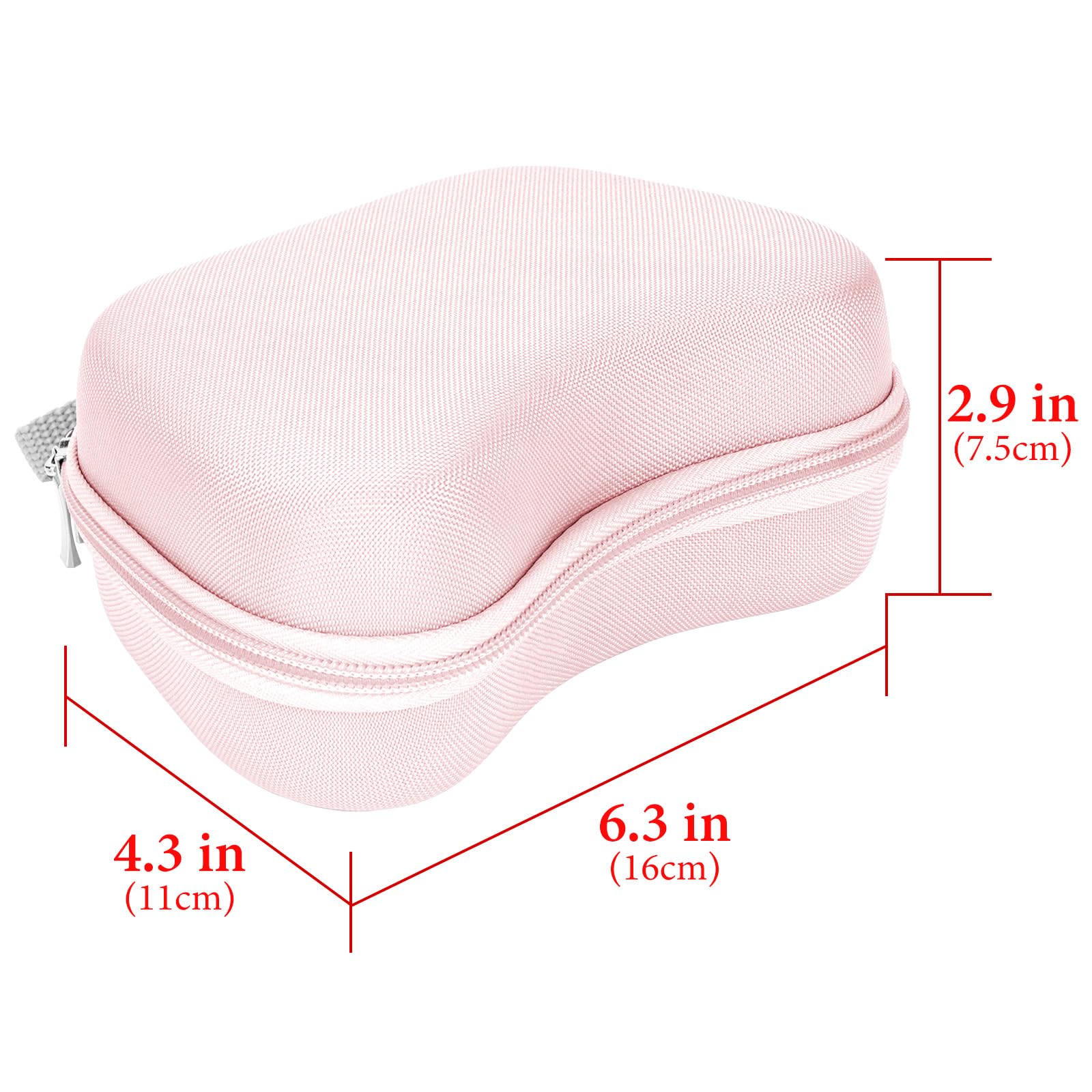 Linkidea Custodia rigida per controller da viaggio, compatibile con 8BitDo Pro 2/Ultimate Bluetooth/2.4G Dual Sense Wireless Controller Accessori da gioco, custodia protettiva per giochi (rosa), rosa