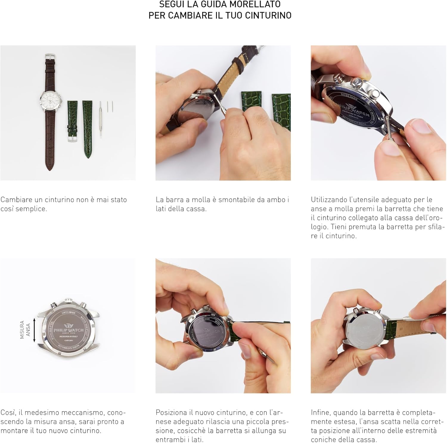 Morellato Juke Watch Strap - Chrome-plated Stainless Steel Buckle - PERFORMANCE Collection