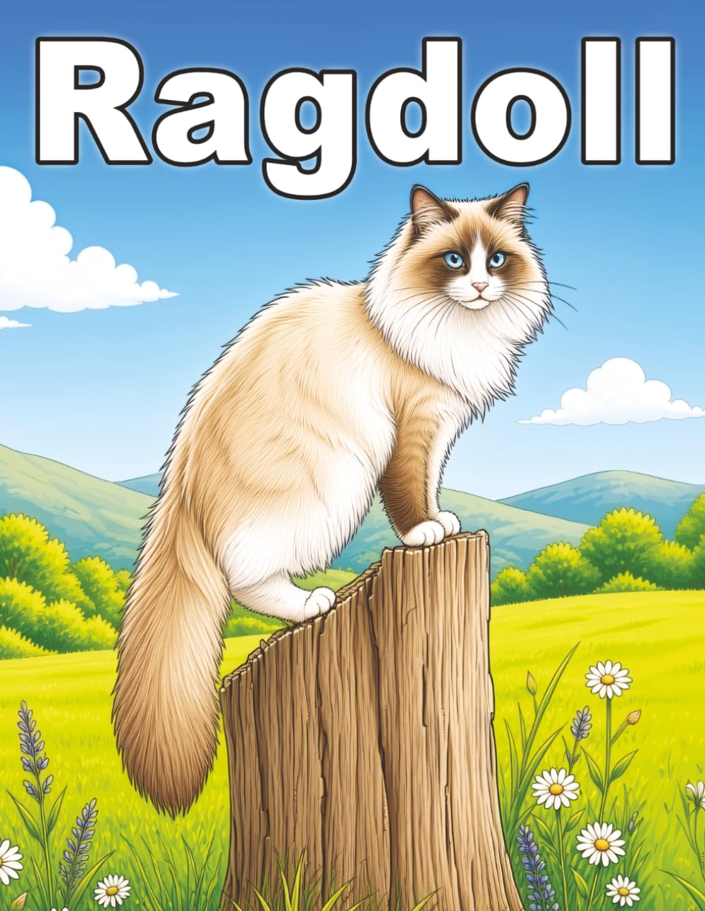 Ragdoll: Cute and Gentle Cat Coloring Book Filled with Ragdoll Cats, Cozy Moments, and Delightful Scenes for Relaxation, Calm, and Creativity (My Cute Cats Collection)