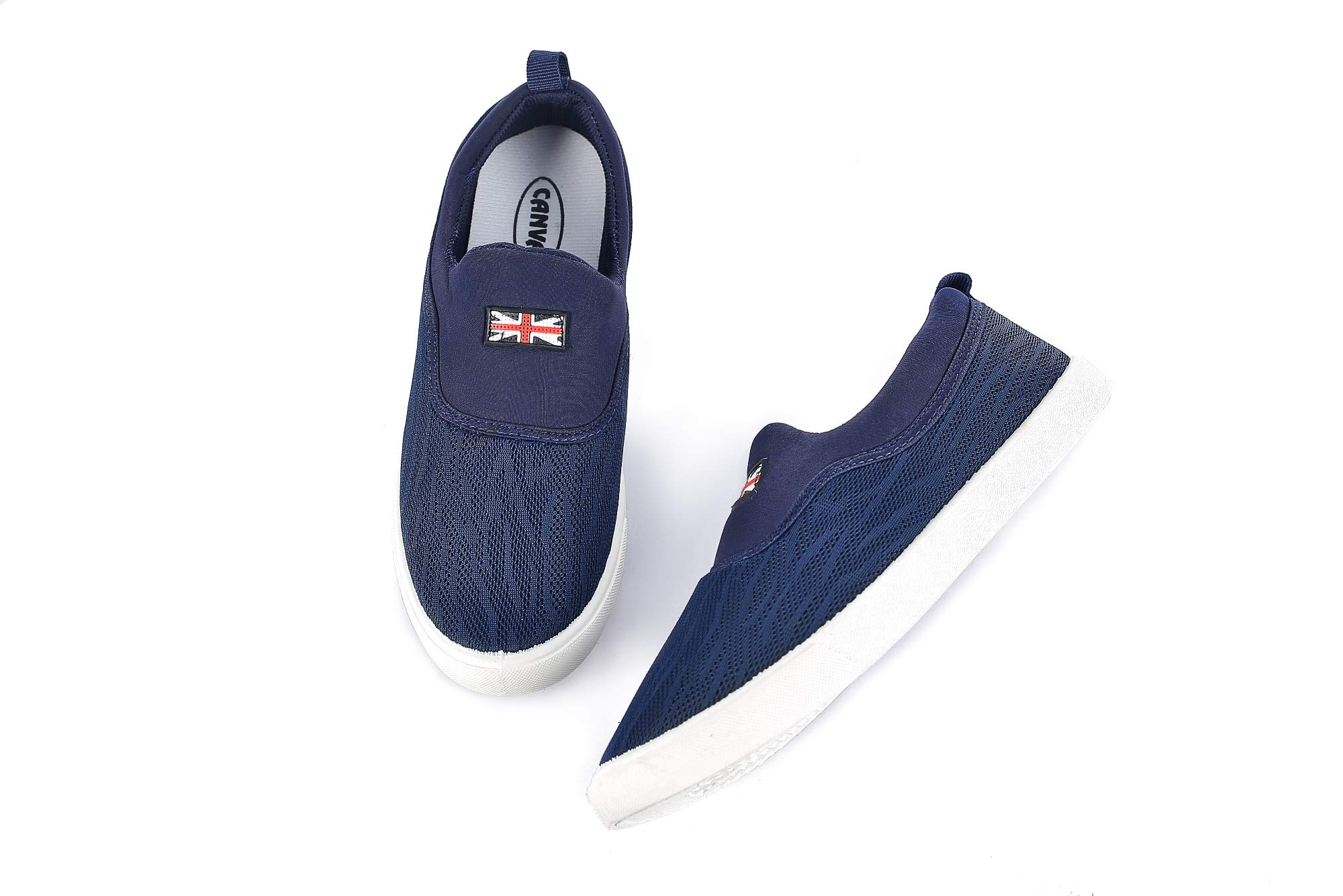 Boston Club Men's Casual Canvas Loafer -Blue-image-21