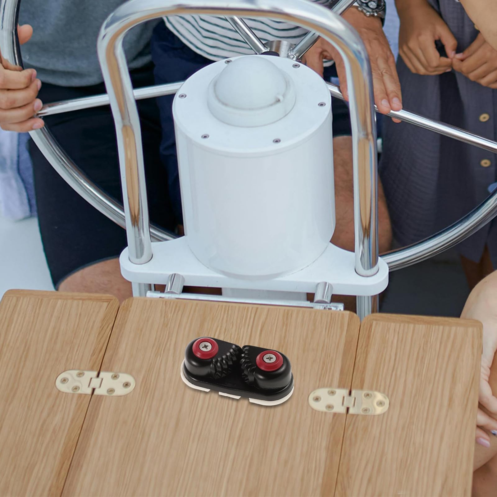 Aluminiumlegierung Nockenklemme Klein Leicht Kajak Zubehör Seilhalter für Boot Outdoor Klemme zur Befestigung von Takelage und Führungsleinen