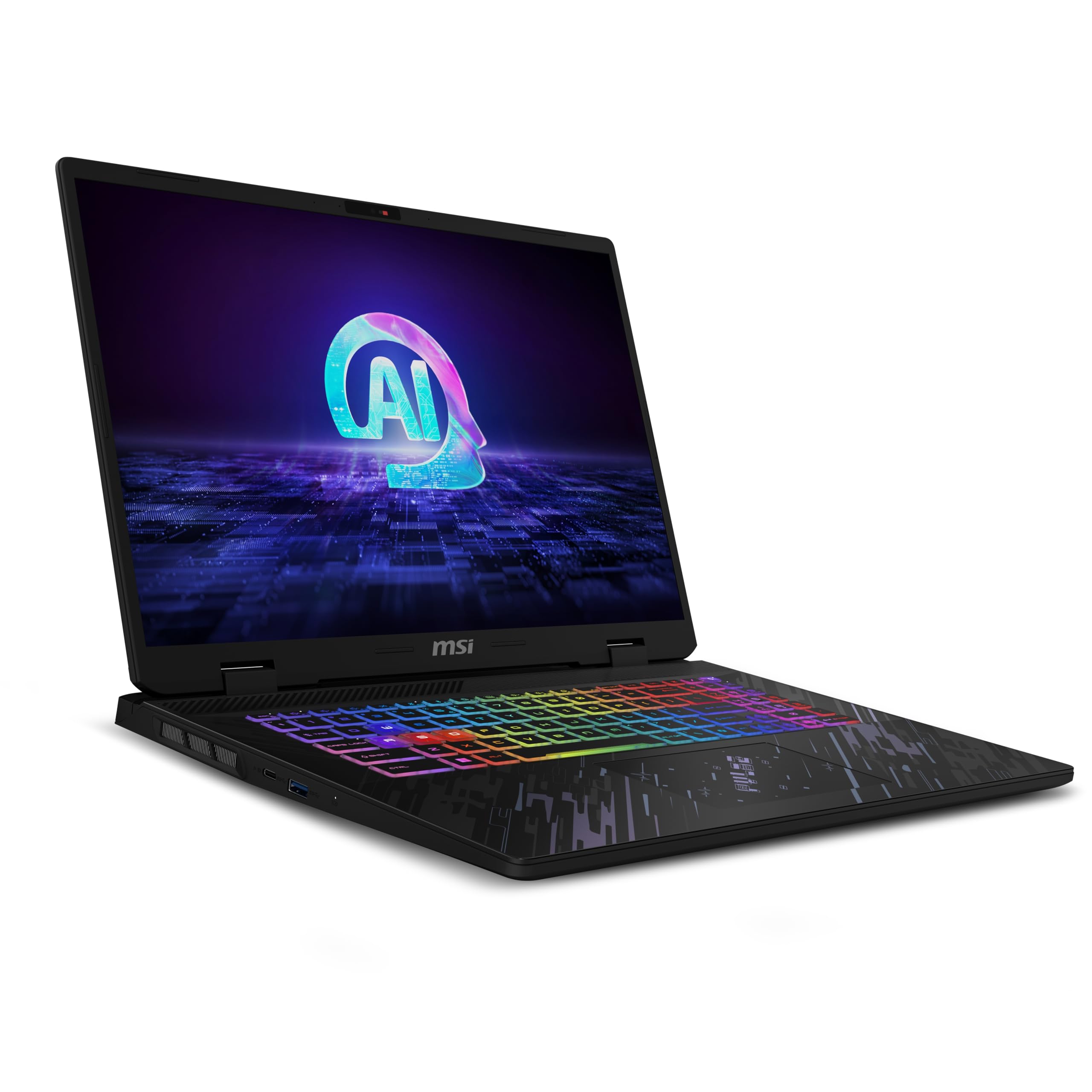 MSI Pulse 17 AI C1VFKG-075IT, Notebook Gaming, 17" 16:10 FHD+ 165hz, Intel Core Ultra 7 155H, RTX 4060 8GB GDDR6, SSD 1TB PCIe4, DDR5 16GB 5600MHz, WiFi 6E, 90Whr, Win 11 Home, [Layout e Garanzia ITA]