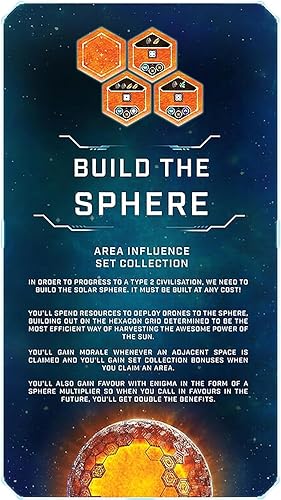 Miniatura 10 de Juego base de esfera solar de Dranda Games, juego de mesa de estrategia, para 1 a 4 jugadores y mayores de 14 años