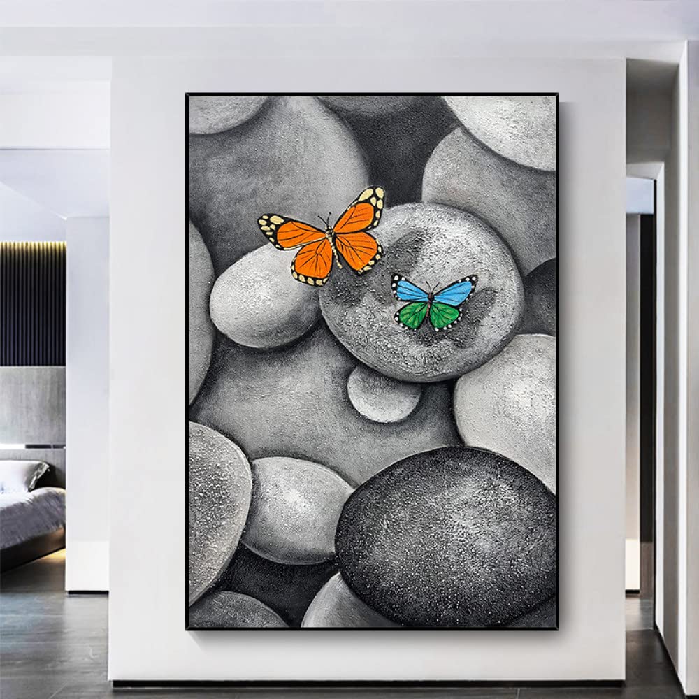 Peinture apaisante papillon pour créer un salon cosy et zen
