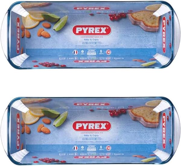 Pyrex Glass Loaf Pan Dish Pack of 2