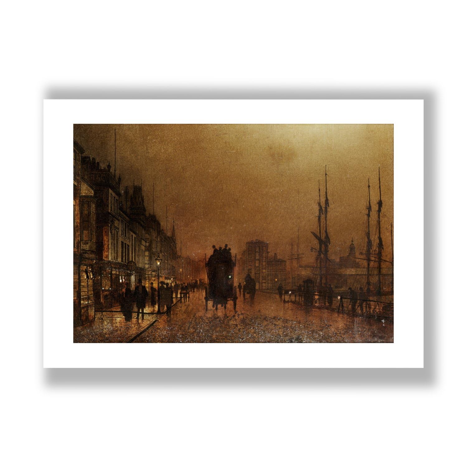 Impression d'art Grimshaw The Broomielaw Glasgow par Spiffing Prints en format Medium