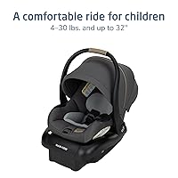 Vista 2 de Maxi-Cosi Mico Pro - Asiento de automóvil para bebé, asiento de viaje para bebé con base ajustable, listo para cochecito, pestillo de fácil