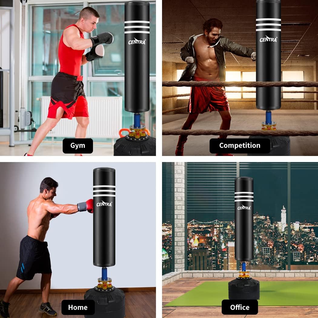 Centra Freestanding Punching Bag Heavy Boxing Bag for Adult Kids