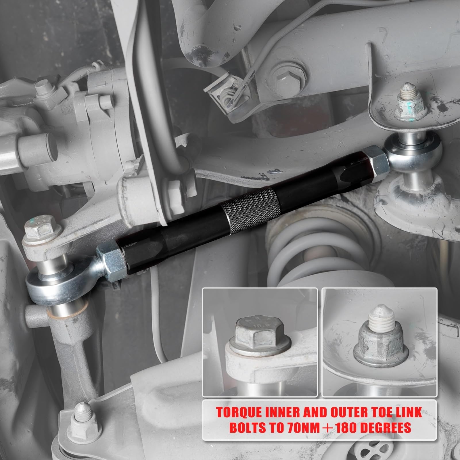 Liens d'orteil arrière réglables, pour VW Golf MK7 GTI R Tiguan MK2 Passat B8 Skoda, Audi A3 8V S3 RS3 Bras de liaison