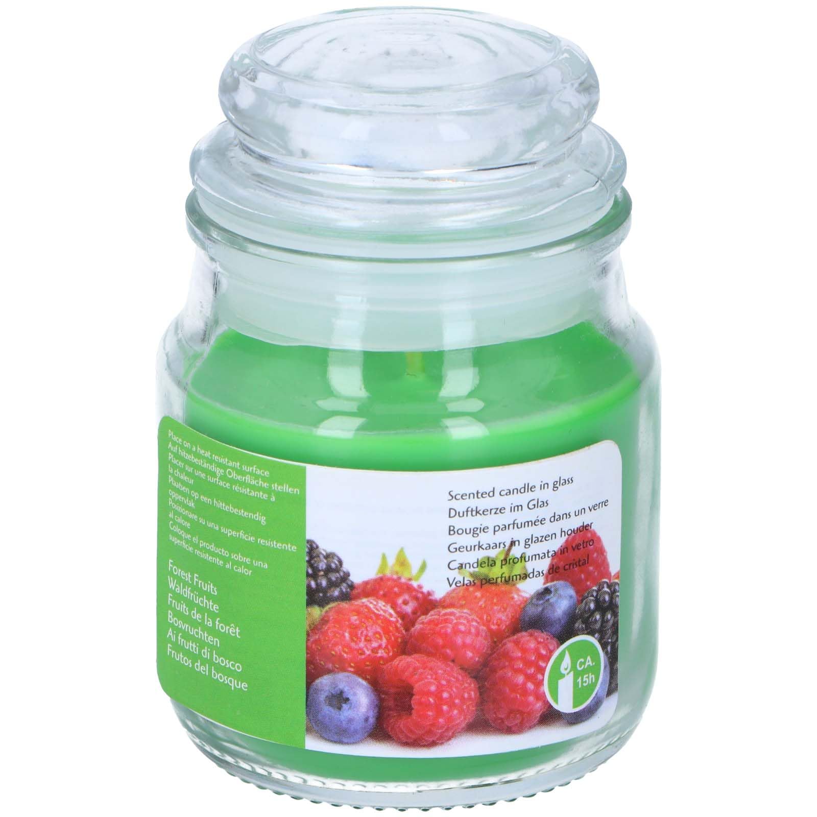 48 velas aromáticas en tarro con tapa, 12 aromas diferentes
