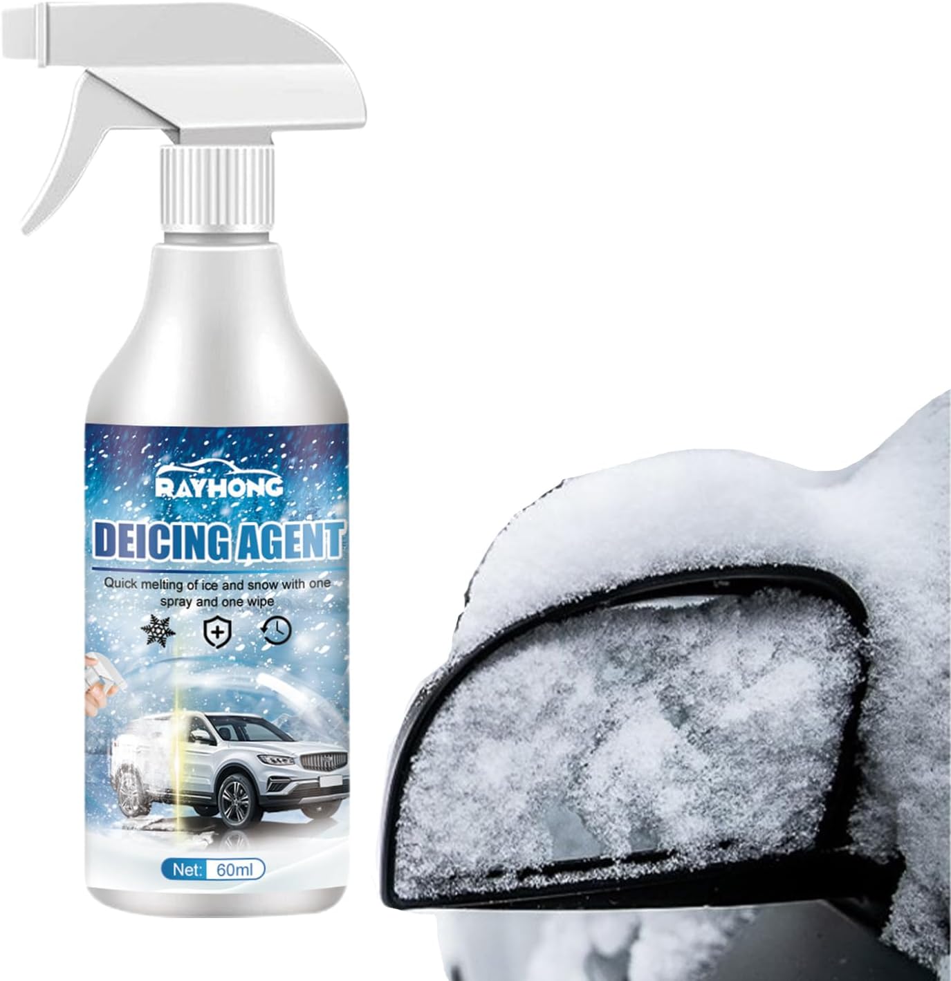 De Icer Spray for Car Windscreen, De Icer Spray for Car, Car Microwave Deicer, Snow Removal