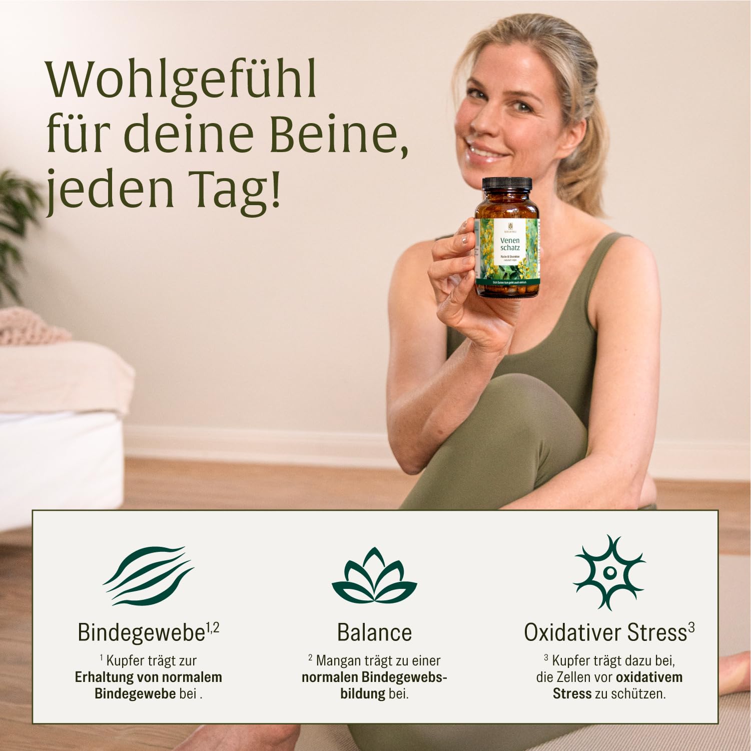 NATURTREU® Rutin Steinklee Komplex 120 Kapseln - 500mg Rutin hochdosiert & 394mg Steinklee - Pflanzliche Alternative zu Venenkapseln Venentabletten - Vegan