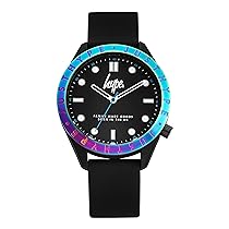 Hype Analog Black Dial Men’s Watch-HYG014B