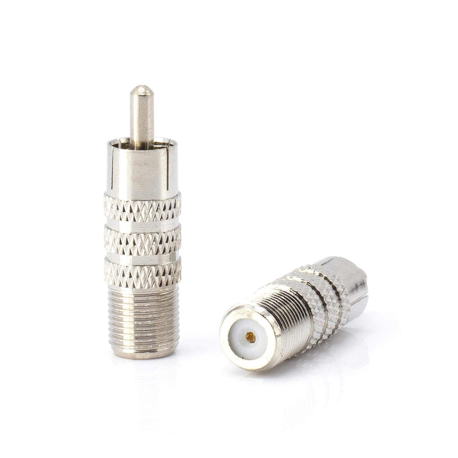 THE CIMPLE CO RCA to F81 adapter (50-pack) RCA Male to F81 Female