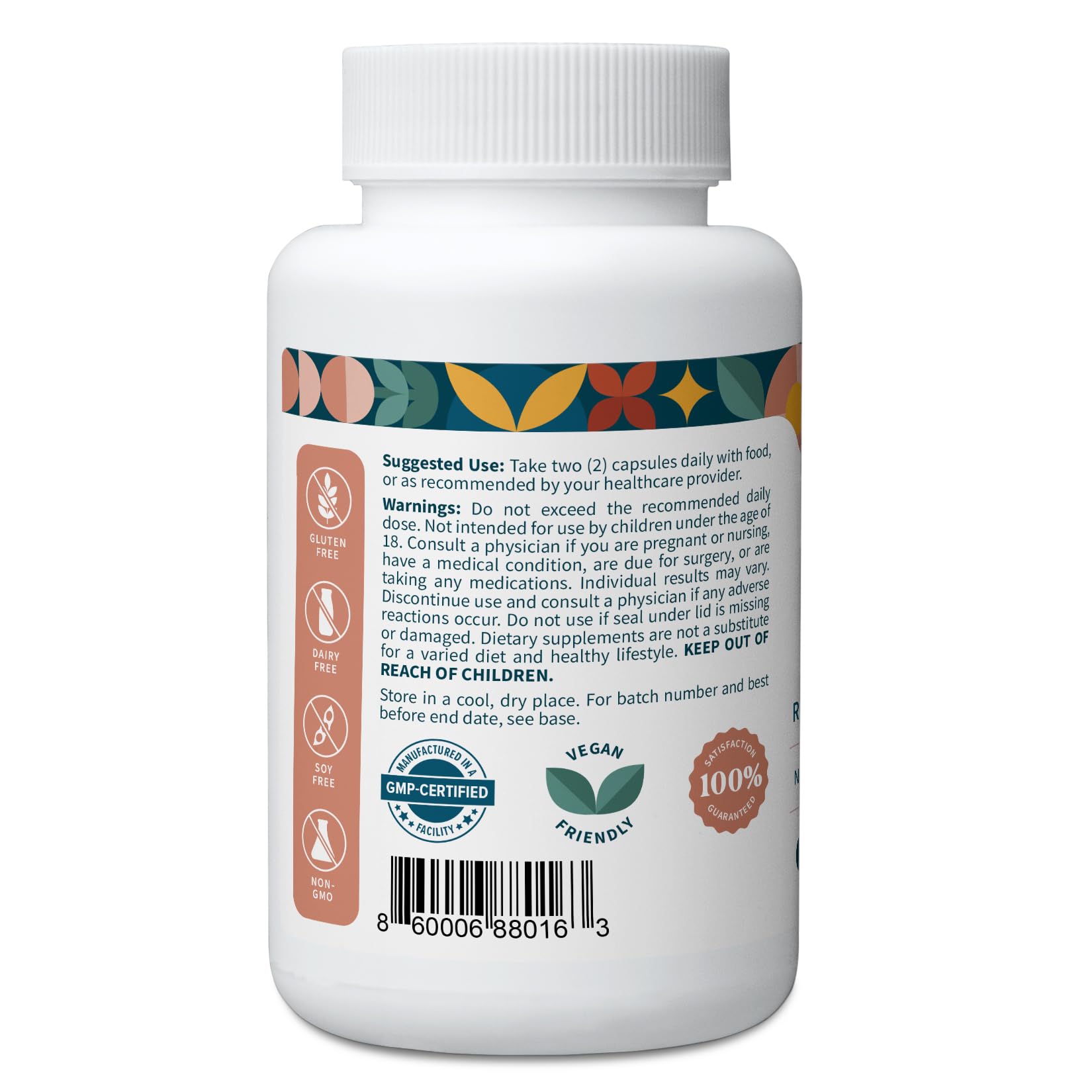 Pattern Wellness Maca Root Supplement – 60 Vegan, Non-GMO Capsules — Amazon image 2