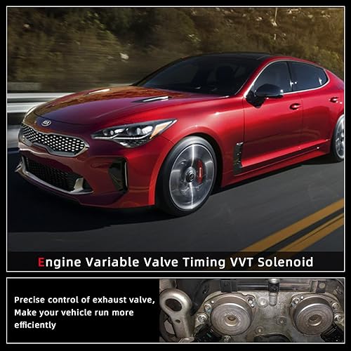 Miniatura 5 de 243602GGD0 Solenoide de sincronización variable del motor con sensor compatible con Hyundai Kia 2.0L 2.4L 2015 2016 2017 2018 2019 2020 2021