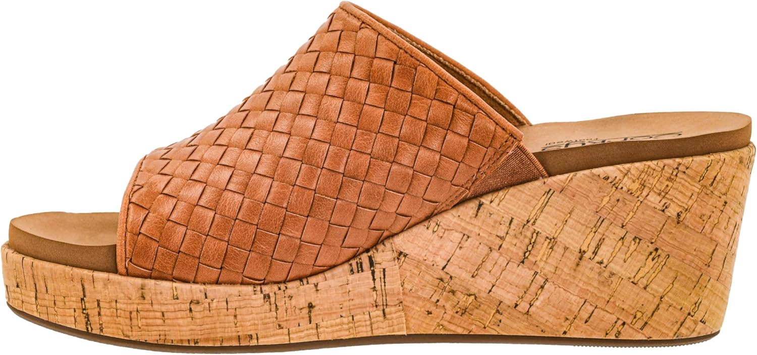 Corkys Women's Wedge Sandal - Slip-On Comfort