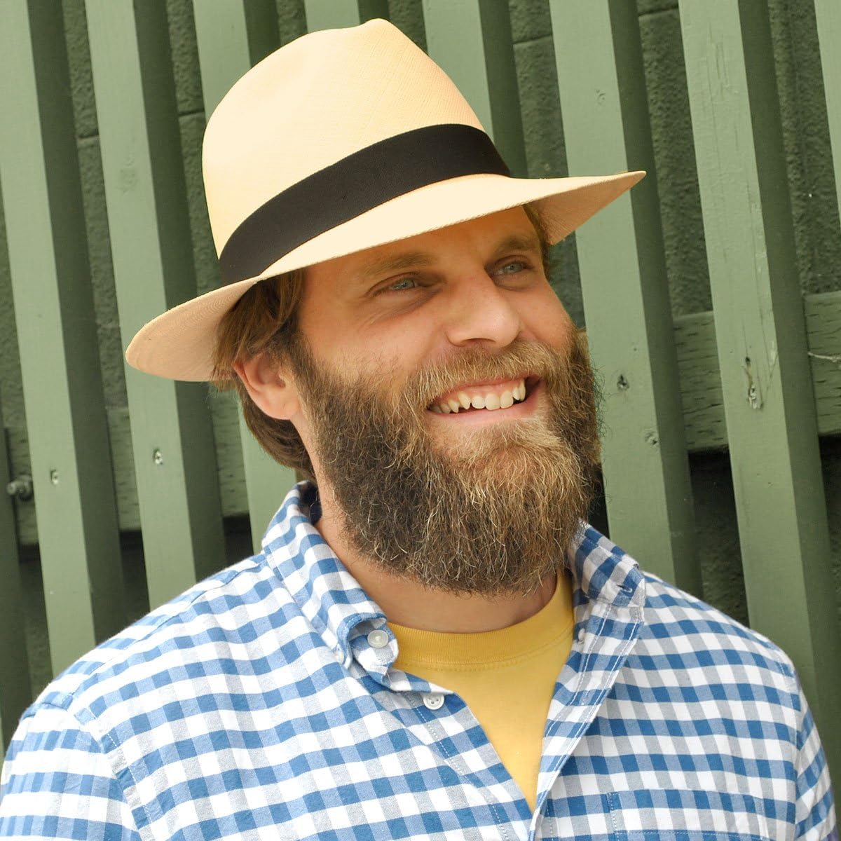 Panama Straw Fedora by Jaxon Hats