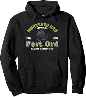 Fort Ord Monterey Bay Pullover Hoodie