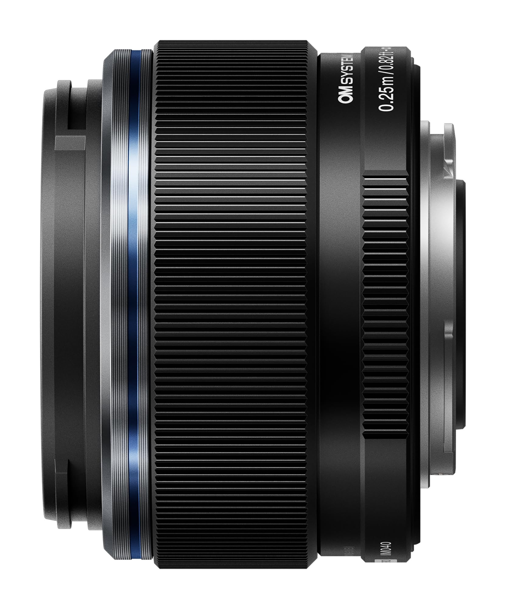 OM SYSTEM Obiettivo M.Zuiko Digital 25 mm F1.8 II, Lunghezza Focale Fissa Veloce per Fotocamere con Sistema Micro Quattro Terzi, Olympus OM-D e PEN, Panasonic G-Series, Nero