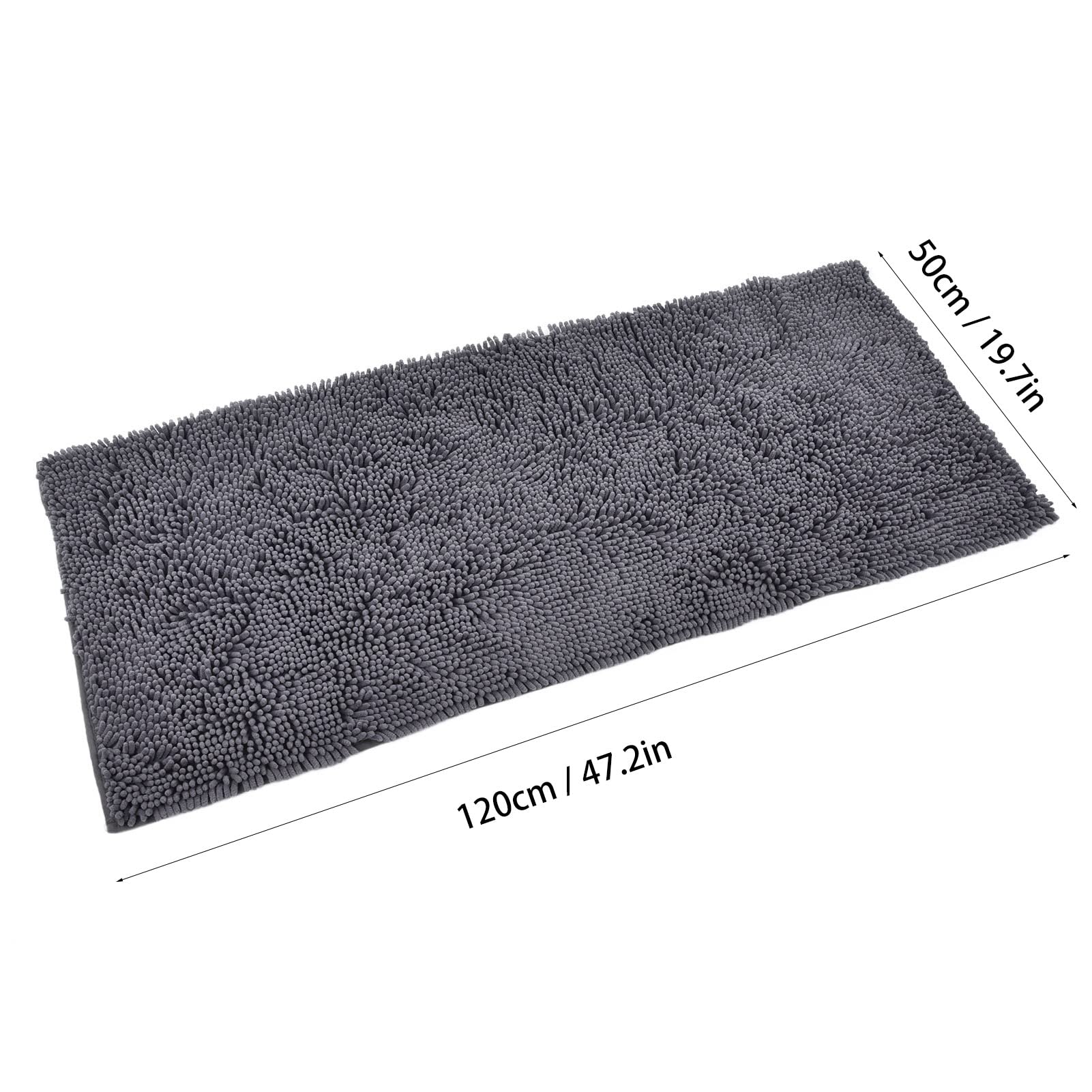 Dywan do wanny Poliester Antypoślizgowa mata do wanny Mata chłonna łazienkowa 50x120cm do kuchni domowej