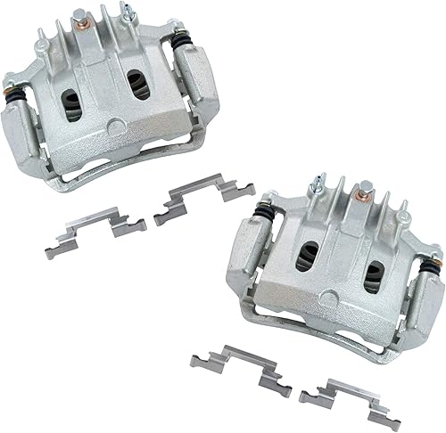 Vista 595 de TRQ - Juego de pinzas de freno delantero