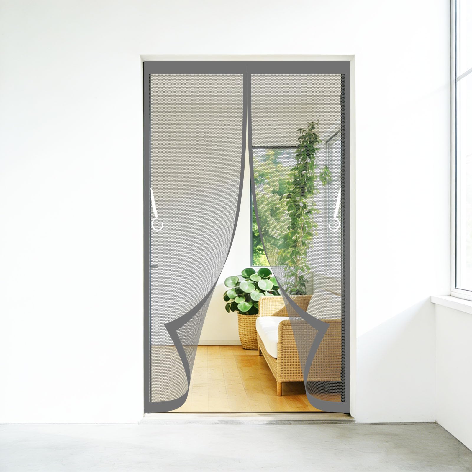 Moustiquaire aimantée pour de balcon : profitez de l'air frais en toute tranquillité chez vous