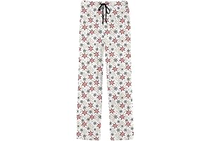 Merry Christmas Graphic Sleepwear Holiday Casual Pants